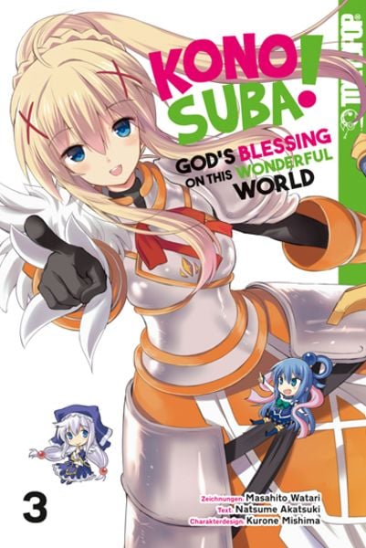 Natsume Akatsuki (暁なつめ), Masahito Watari (渡 真仁), Kurone Mishima (三嶋くろね): Konosuba! God's Blessing On This Wonderful World! 3 (Paperback, Deutsch language, 2021, Tokyopop GmbH)