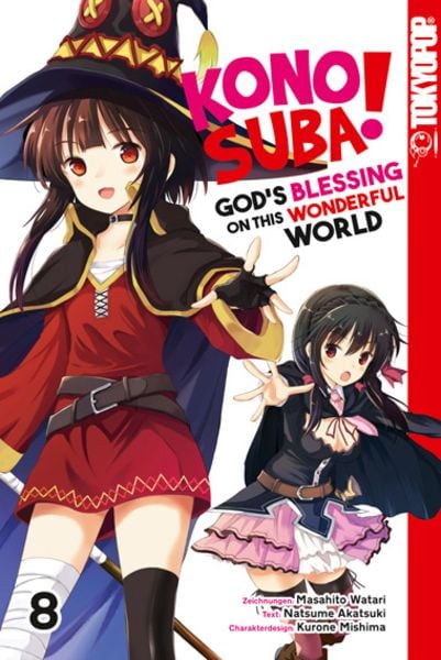 Natsume Akatsuki (暁なつめ), Masahito Watari (渡 真仁), Kurone Mishima (三嶋くろね): Konosuba! God's Blessing On This Wonderful World! 8 (Paperback, Deutsch language, 2022, Tokyopop GmbH)