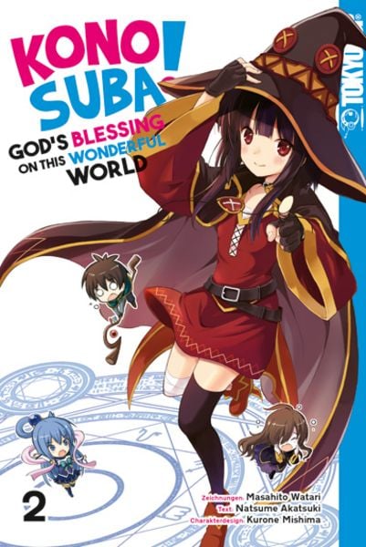 Natsume Akatsuki (暁なつめ), Masahito Watari (渡 真仁), Kurone Mishima (三嶋くろね): Konosuba! God's Blessing On This Wonderful World! 2 (Paperback, Deutsch language, 2020, Tokyopop GmbH)