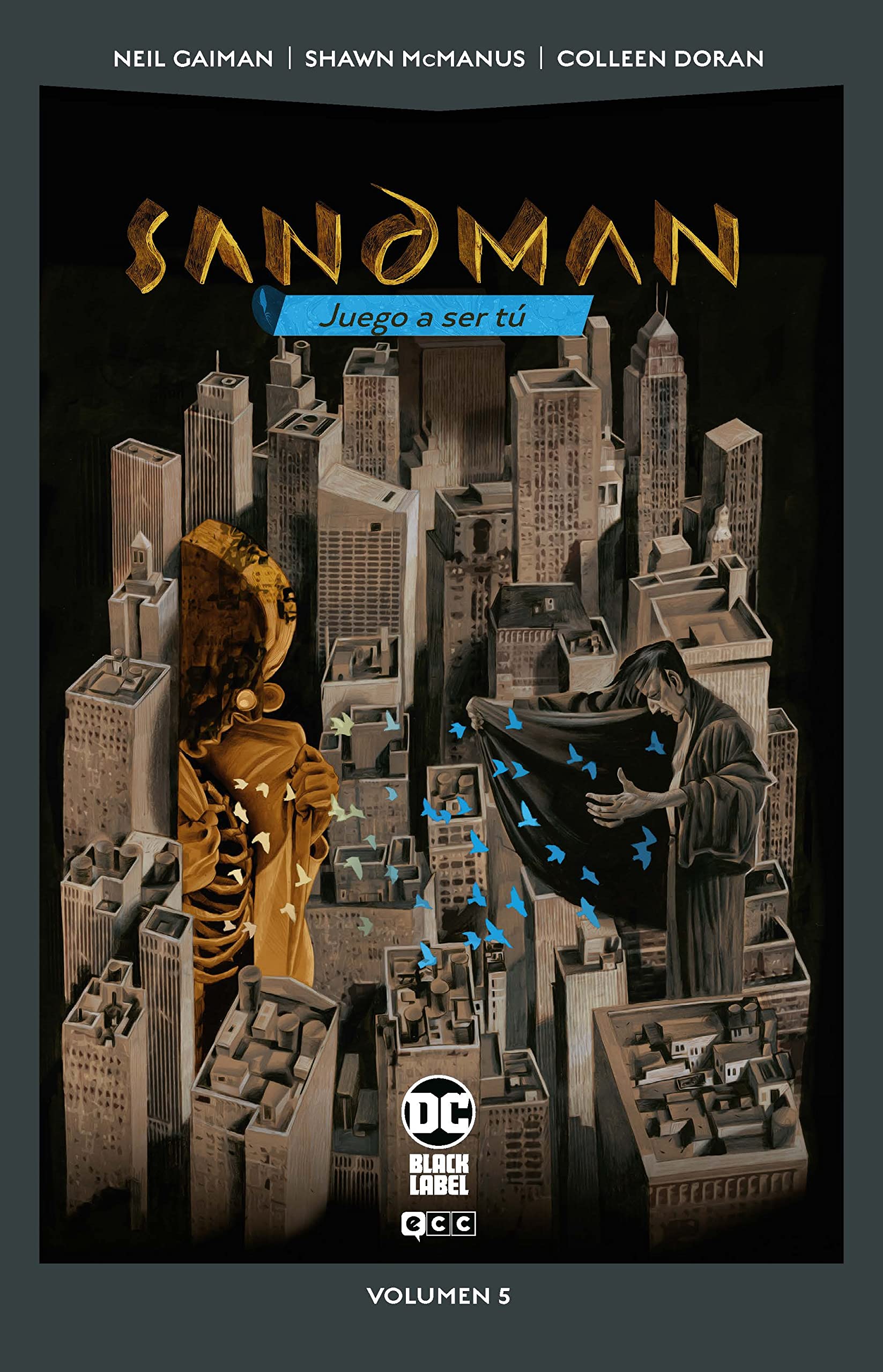 Shawn McManus, Colleen Doran, Bryan Talbot, Stan Woch, Neil Gaiman: Sandman vol. 05 (Hardcover, 2022, ECC Ediciones)