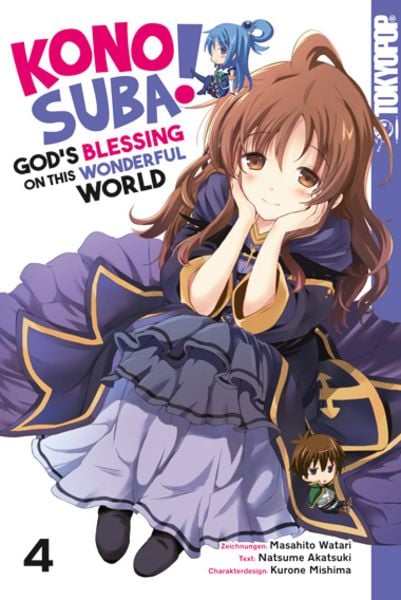 Natsume Akatsuki (暁なつめ), Masahito Watari (渡 真仁), Kurone Mishima (三嶋くろね): Konosuba! God's Blessing On This Wonderful World! 4 (Paperback, Deutsch language, 2021, Tokyopop GmbH)